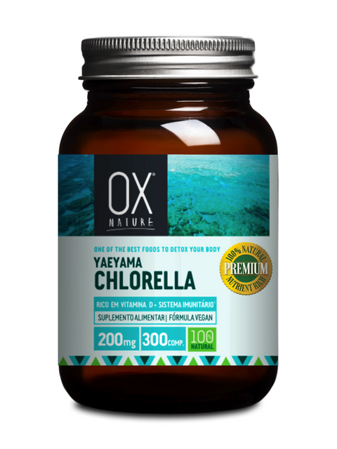 Okinawa – Yaeyama Chlorella · 500 mg · 100 Cápsulas Veganas (50 g)